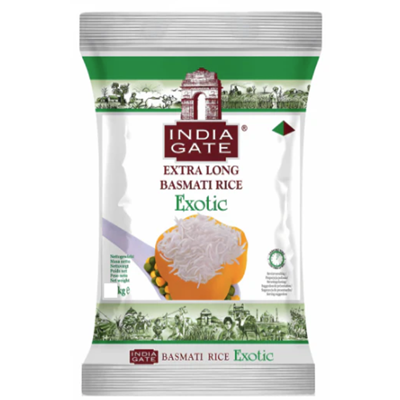 India Gate Exotic Extra Long Basmati Rice 5kg